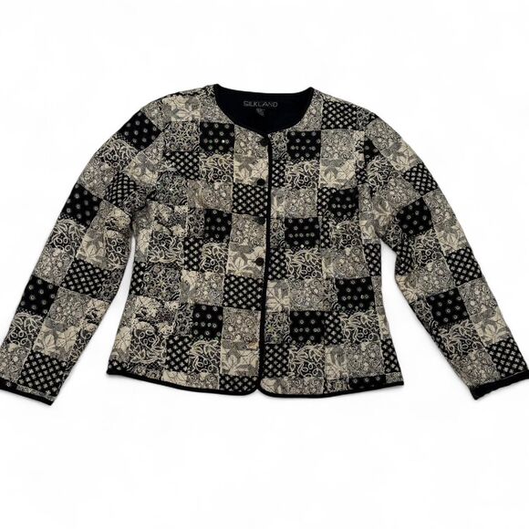Silk  Women's Patchwork Jacket - Picture 1 of 5